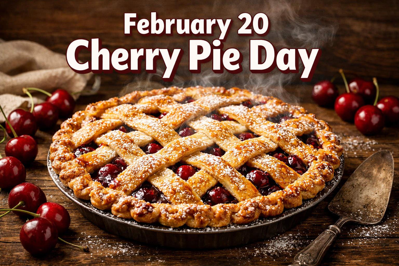 February 20 Cherry Pie Day