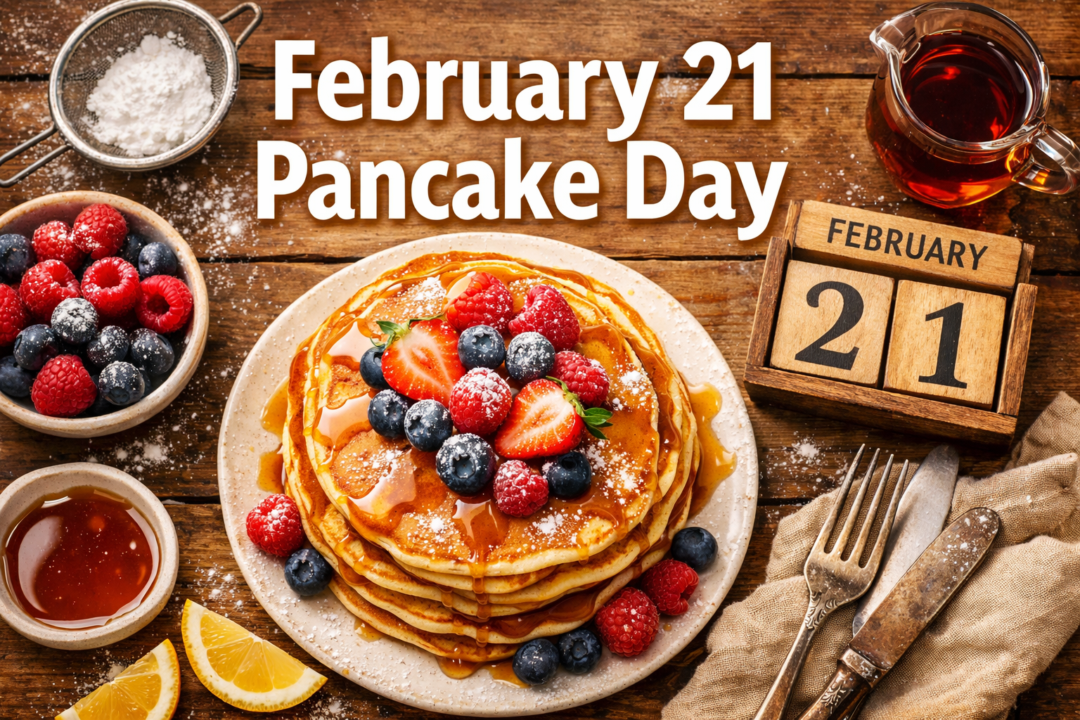 February 21 Pancake Day