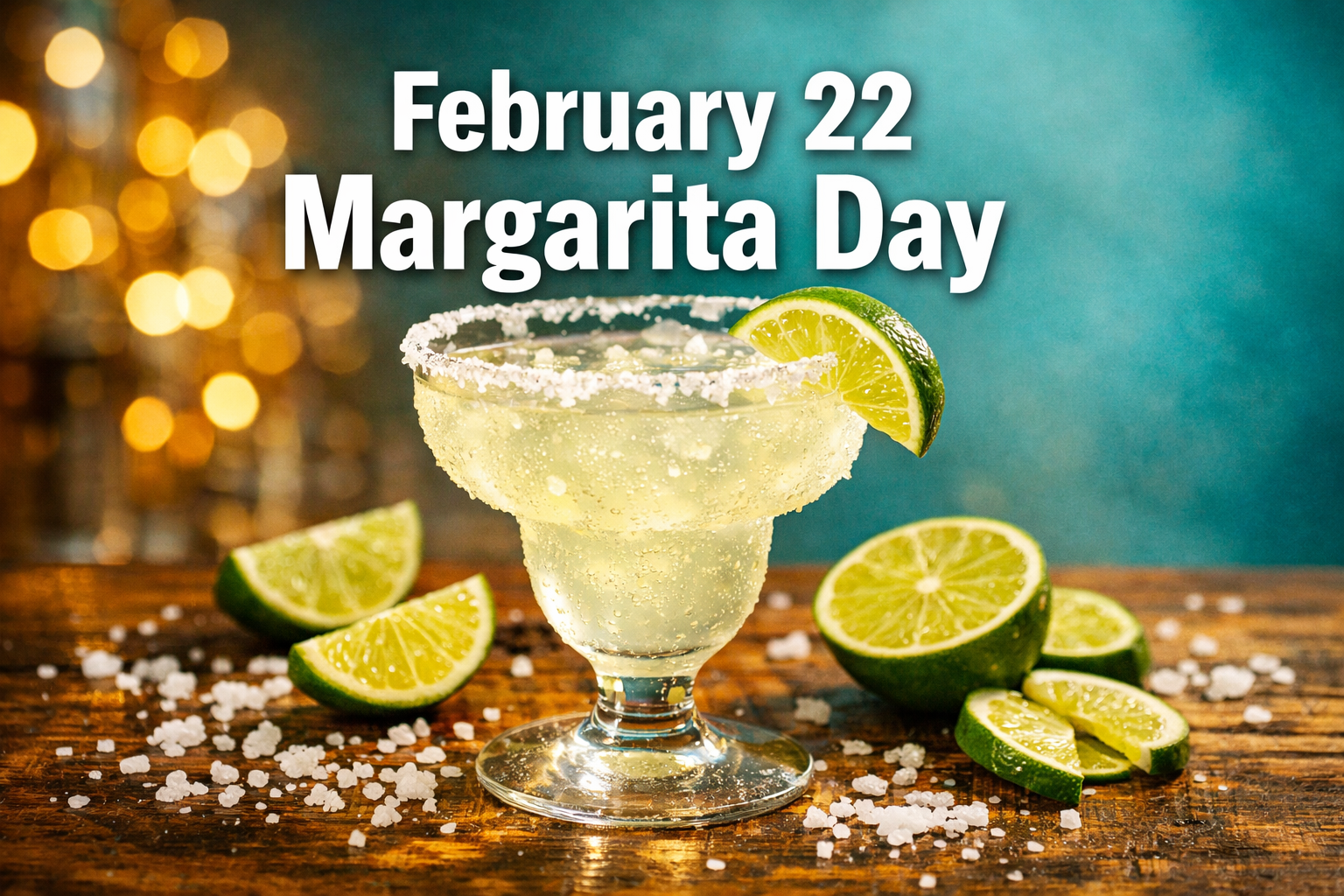 February 22 Margarita Day
