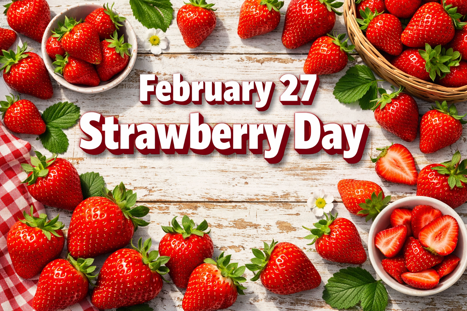 February 27 Strawberry Day
