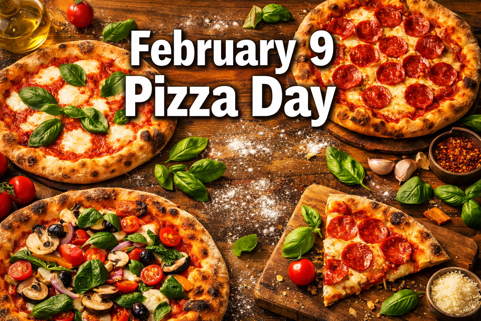 February 9 Pizza Day