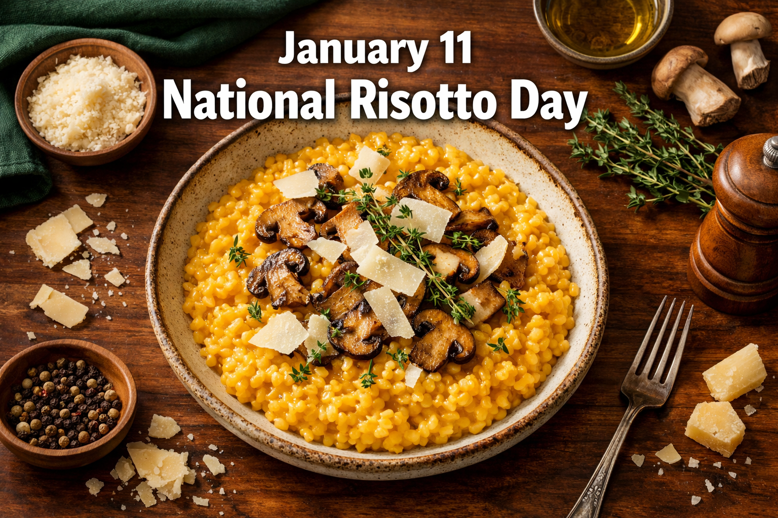January 11 National Risotto Day