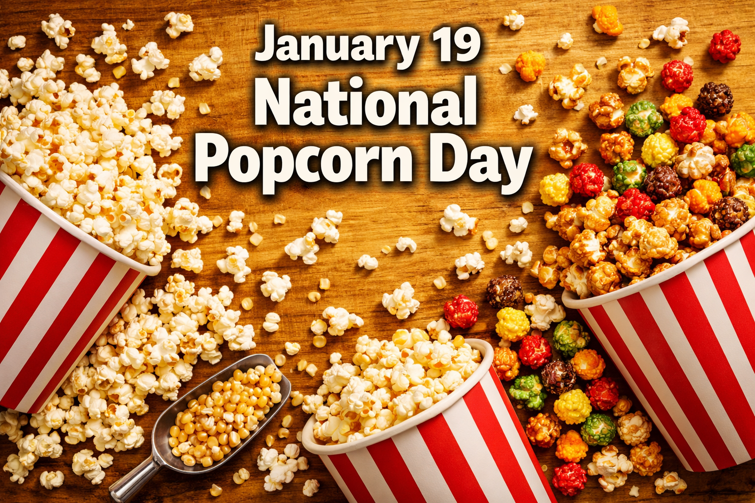 January 19 National Popcorn Day