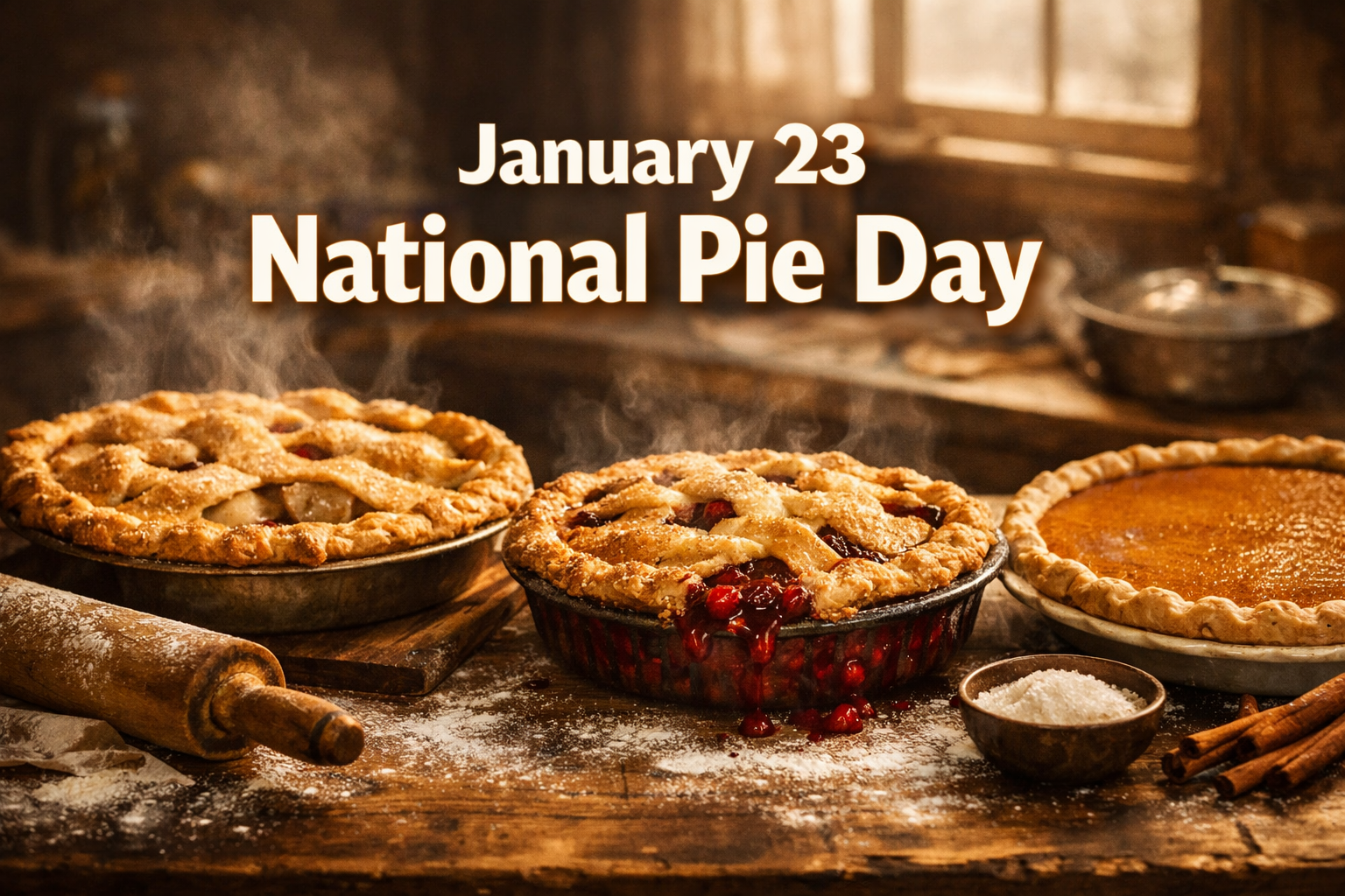 January 23 National Pie Day