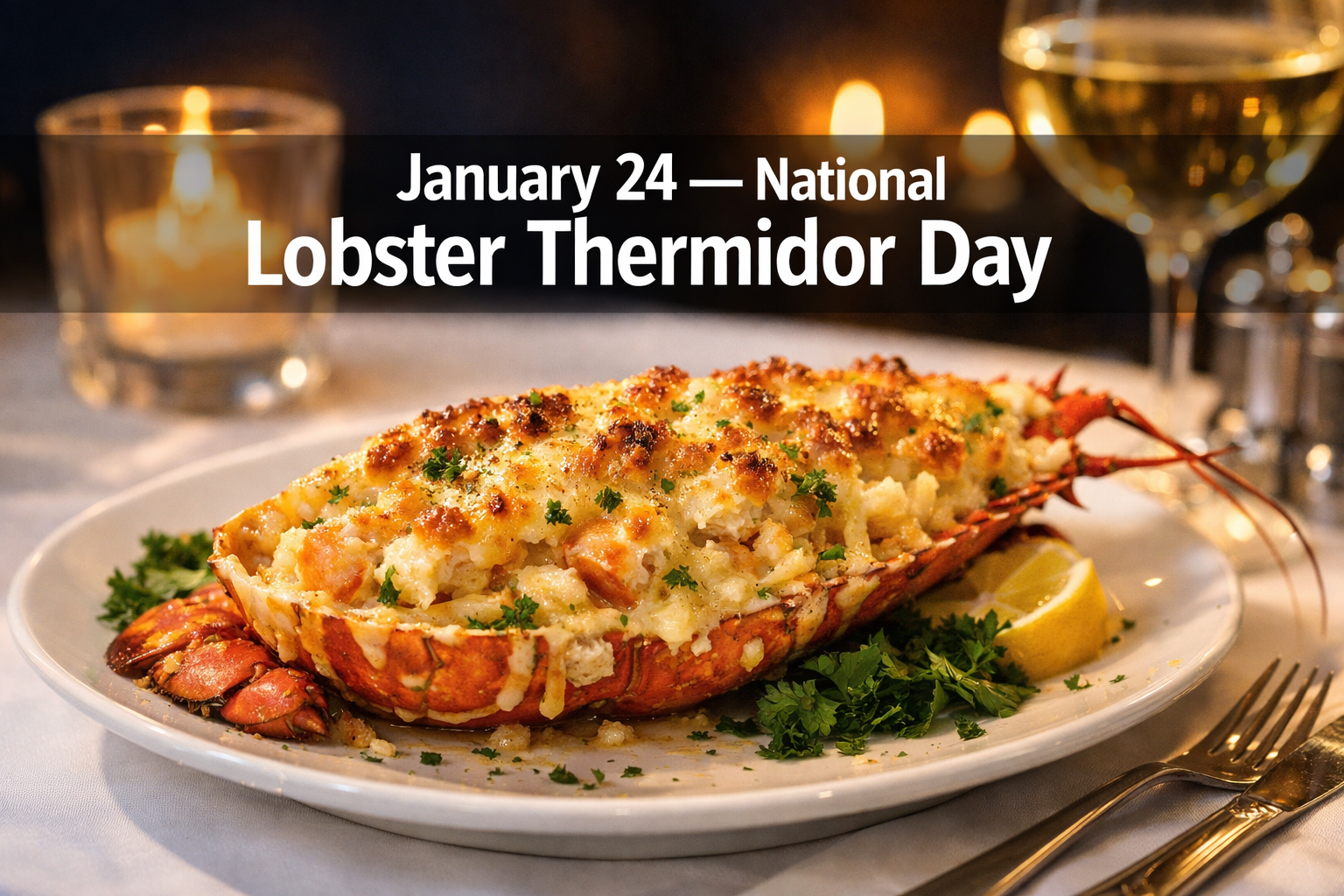 January 24 National Lobster Thermidor Day