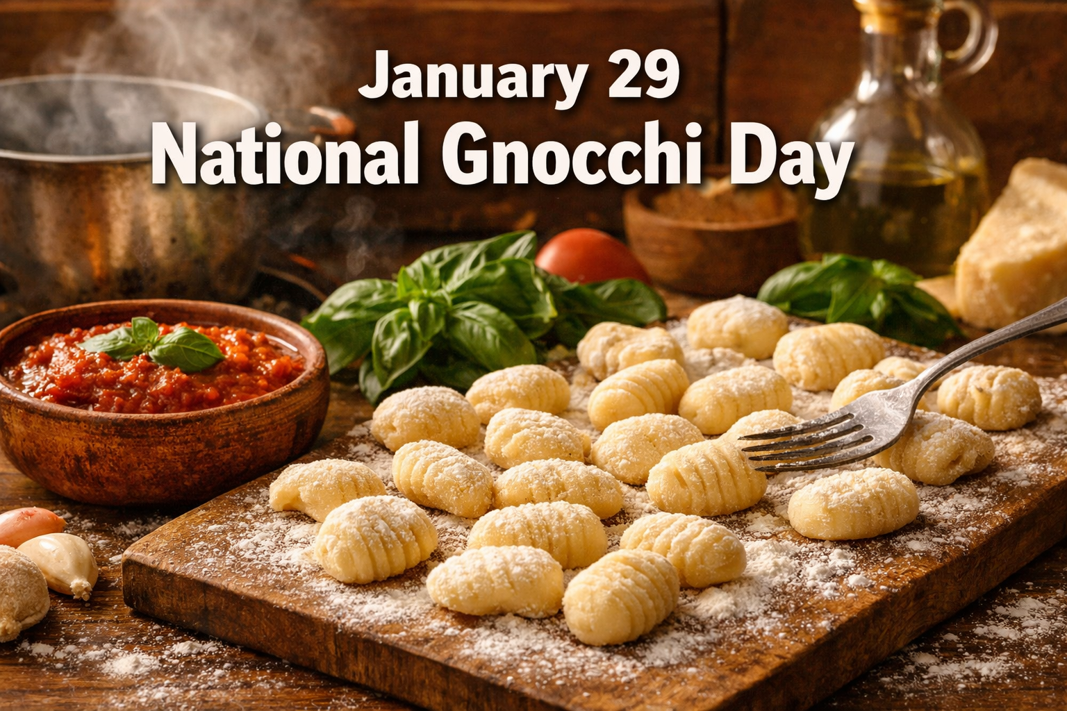 January 29 National Gnocchi Day