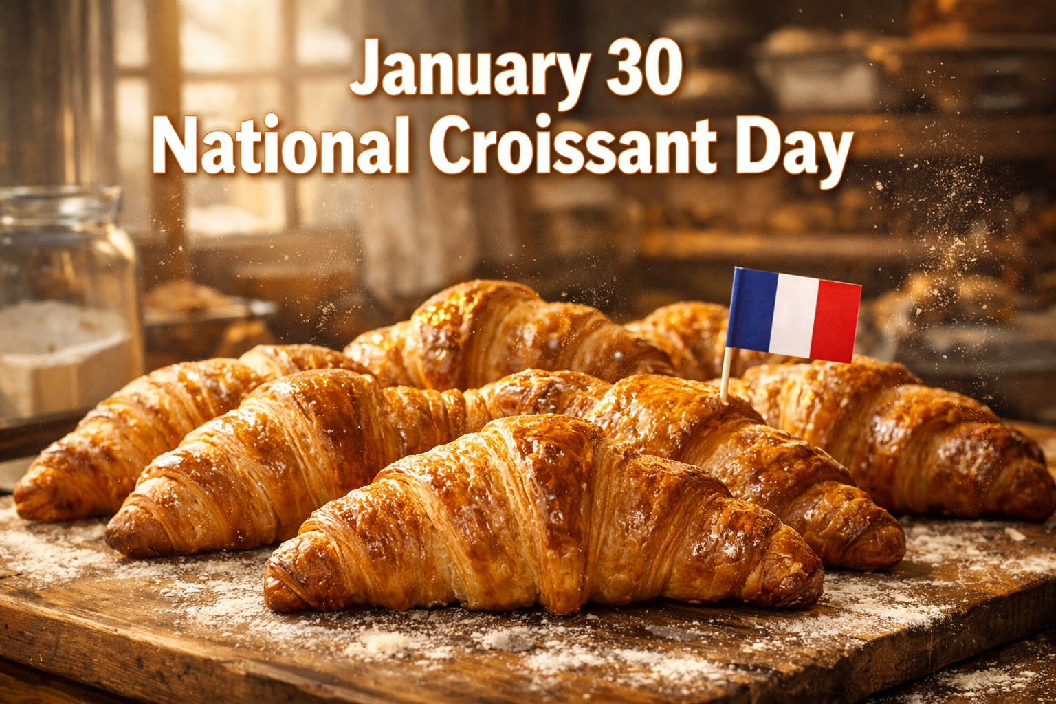 January 30 National Croissant Day