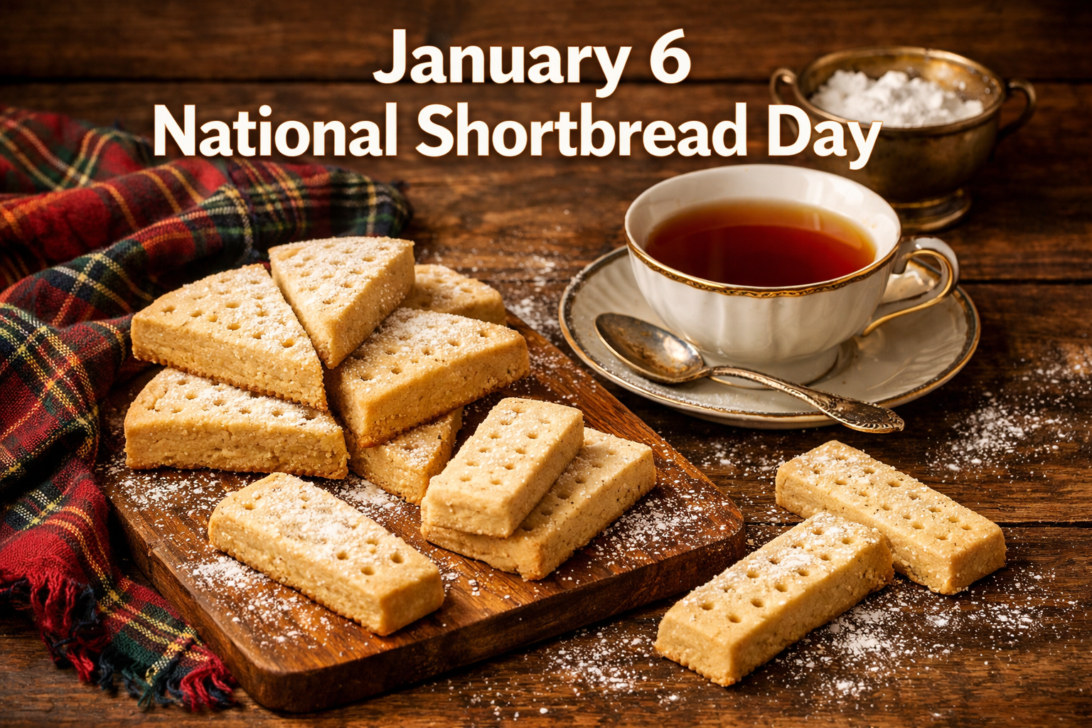 January 6 National Shortbread Day