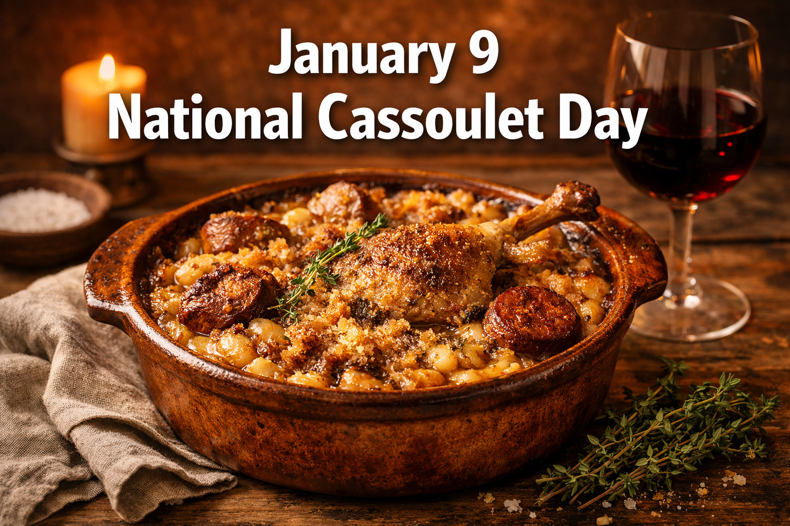 January 9 National Cassoulet Day