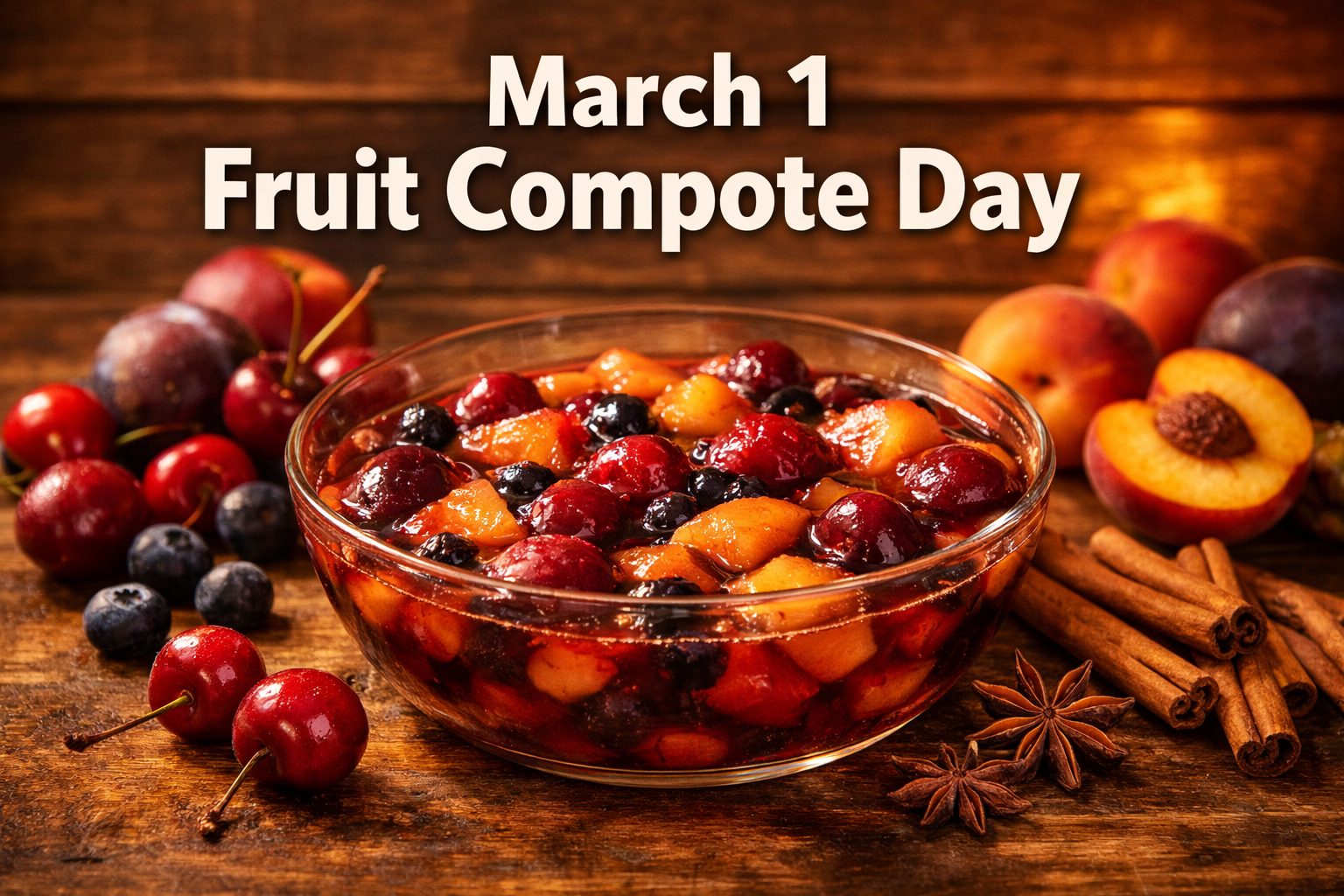 March 1 Fruit Compote Day