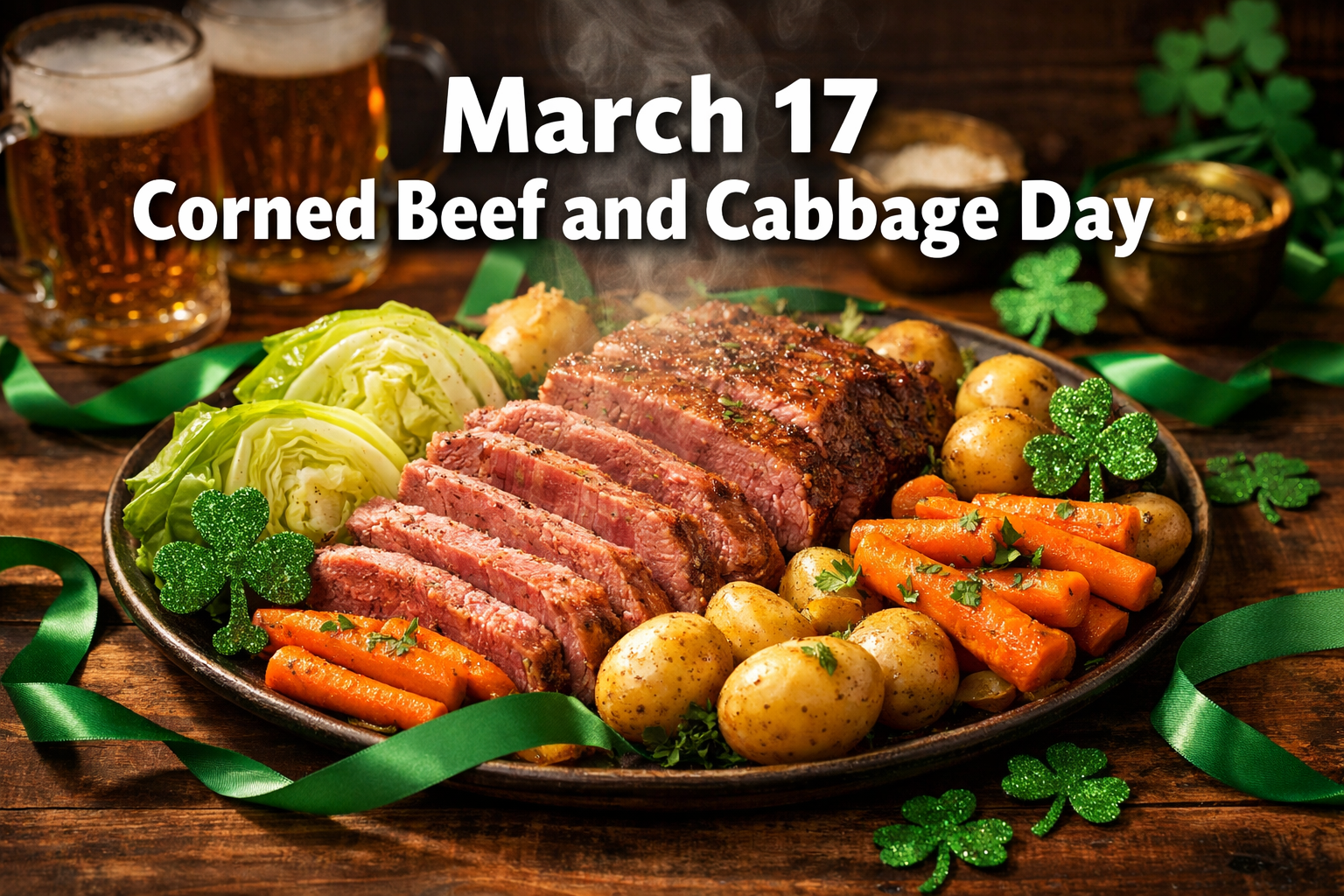 March 17 Corned Beef and Cabbage Day