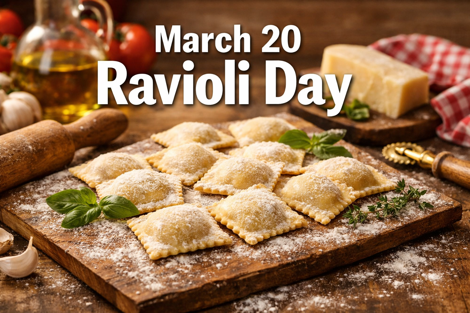 March 20 Ravioli Day