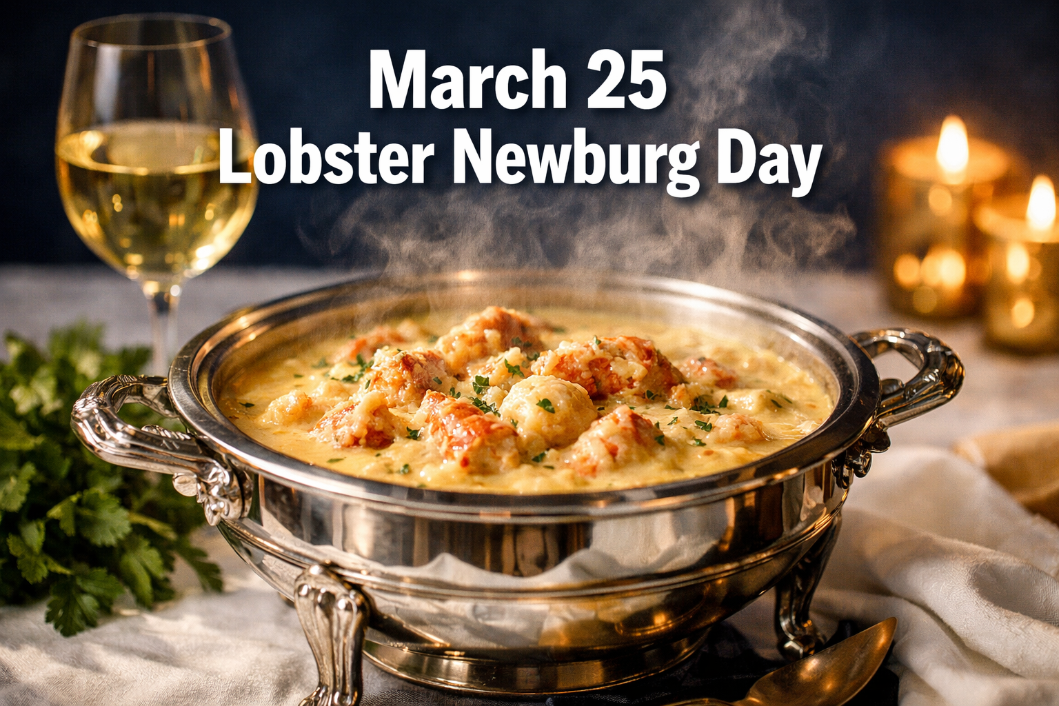 March 25 Lobster Newburg Day