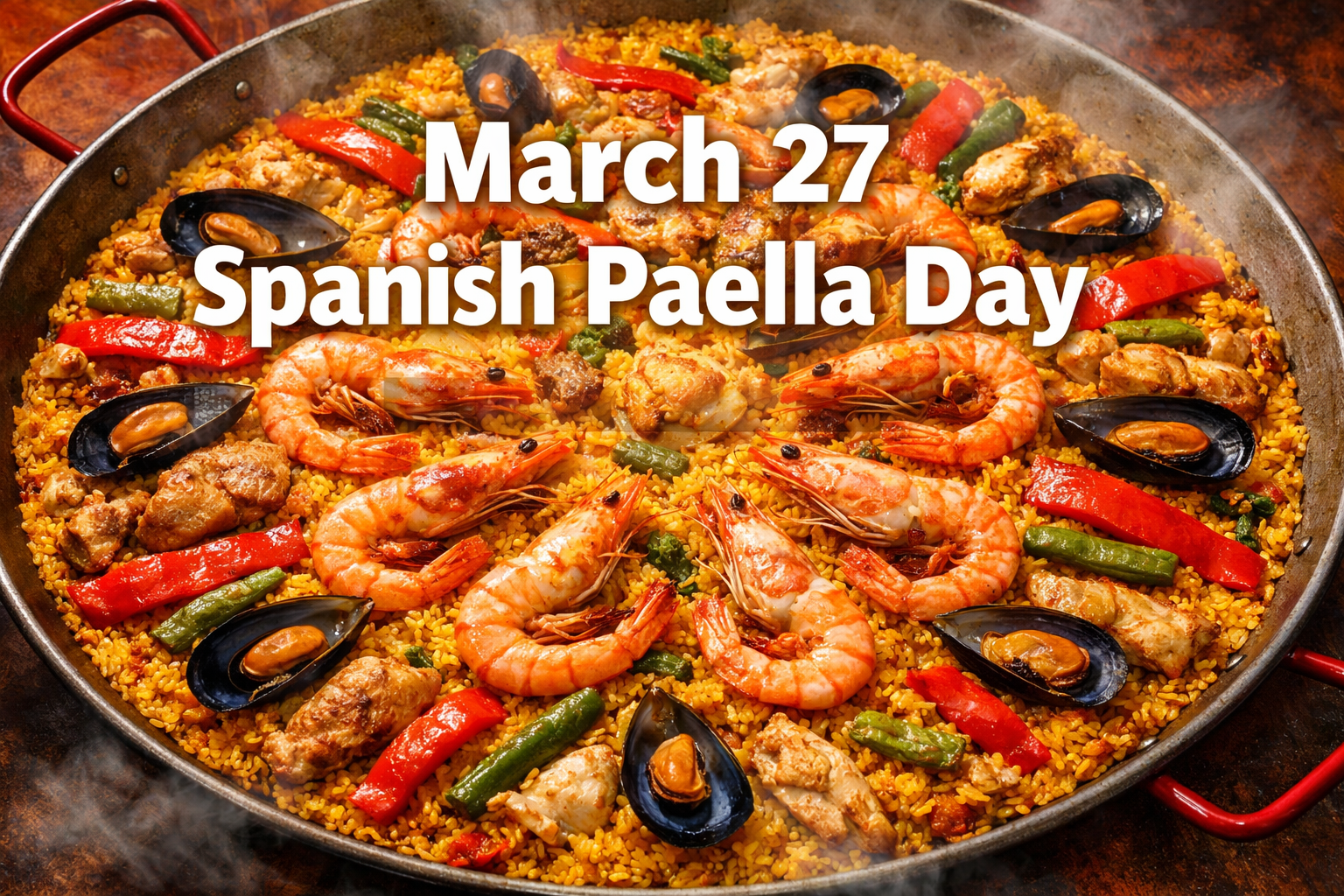 March 27 Spanish Paella Day