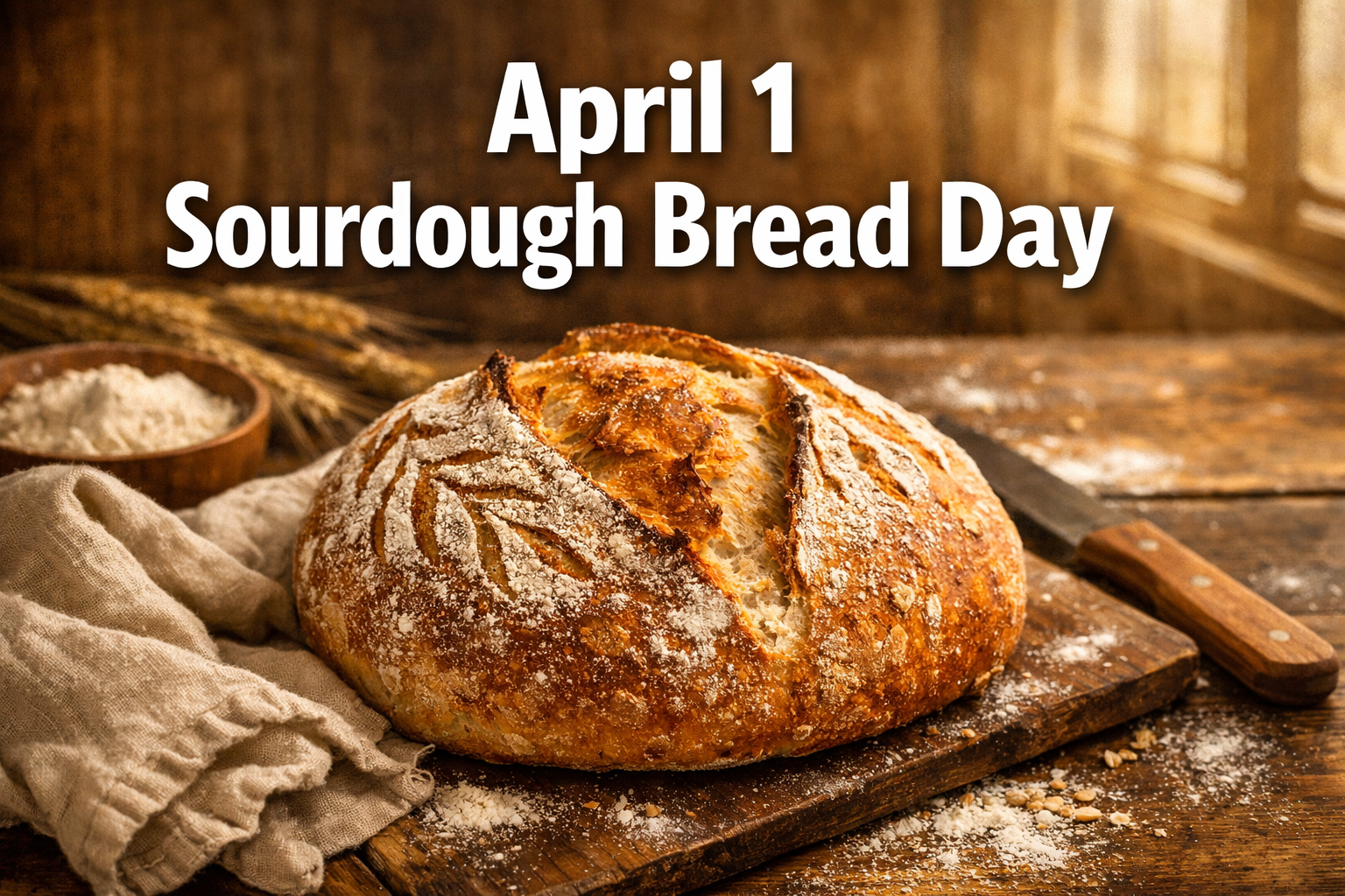 April 1 Sourdough Bread Day