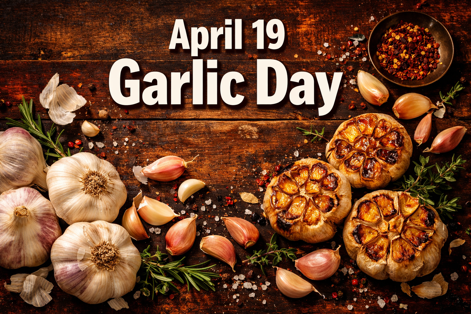 April 19 Garlic Day