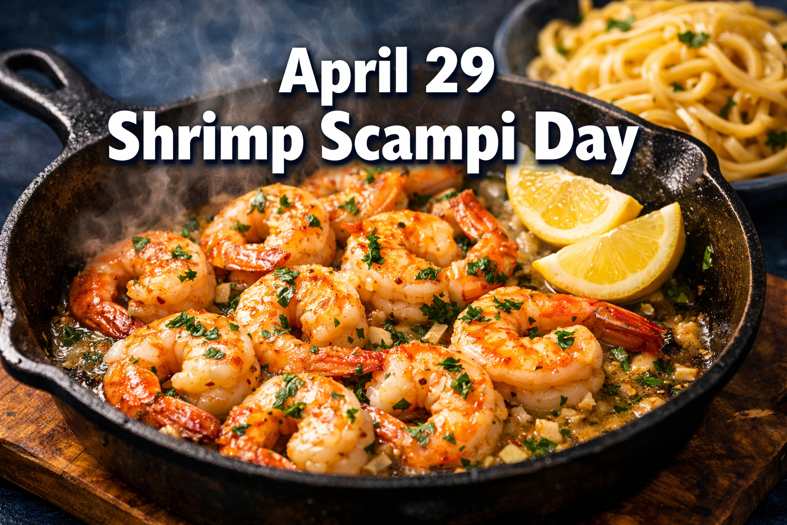 April 29 Shrimp Scampi Day