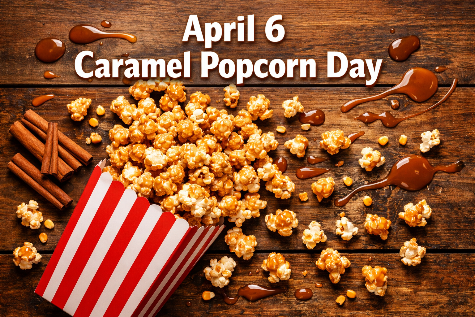 April 6 Caramel Popcorn Day