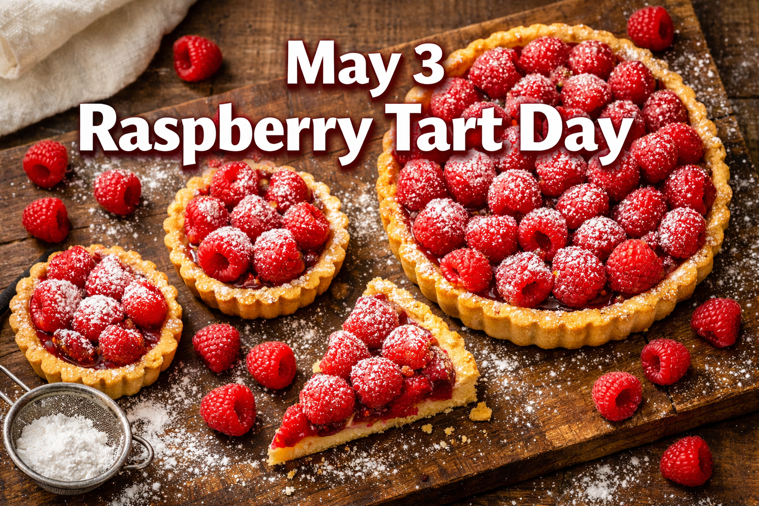 May 3 Raspberry Tart Day