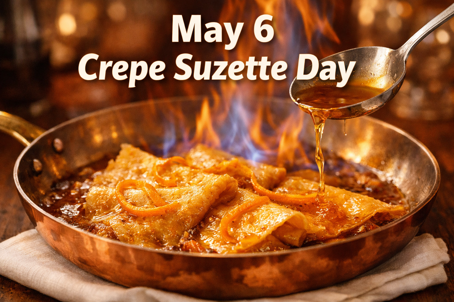 May 6 Crepe Suzette Day