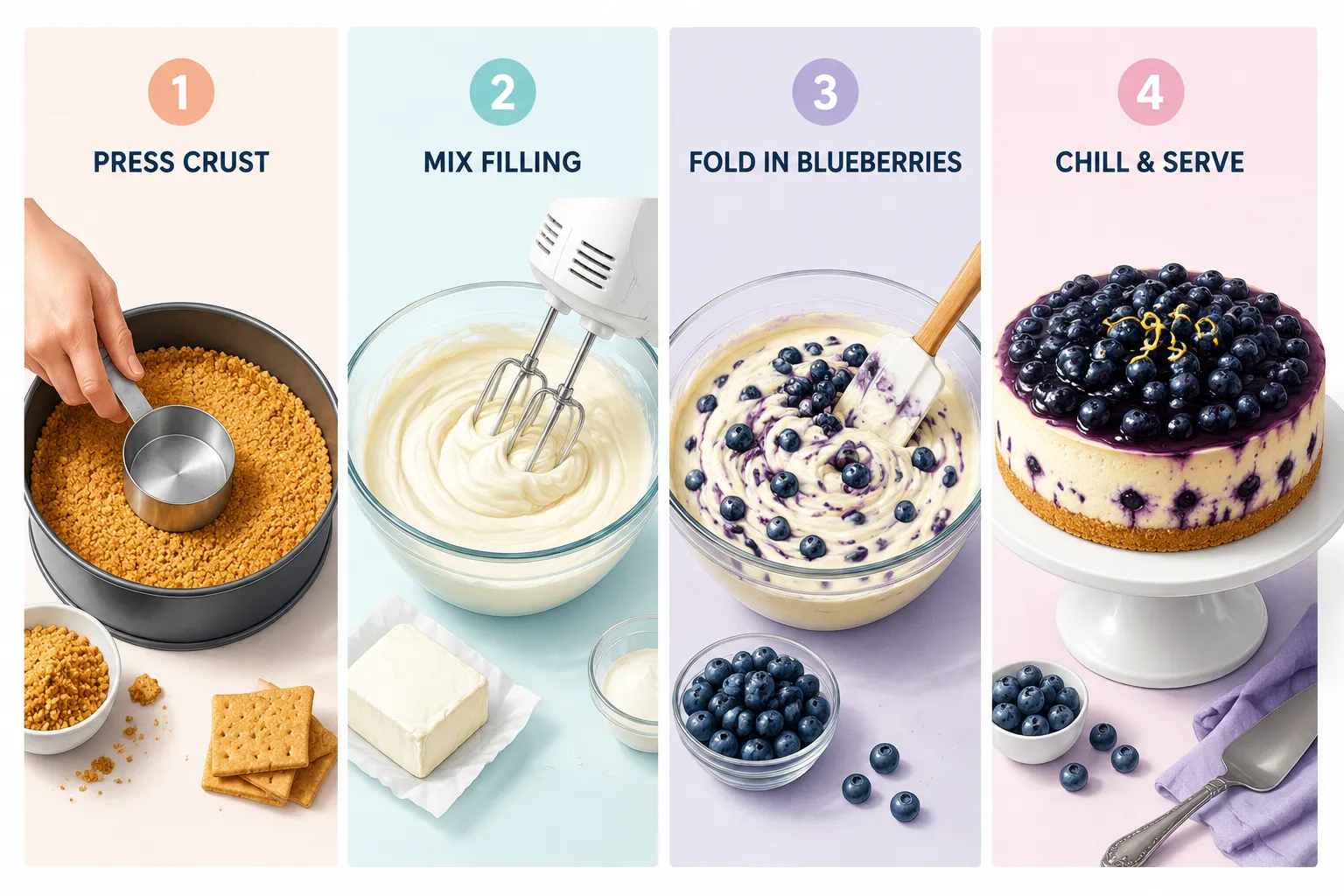 Best Blueberry Cheesecake Recipes and How to Make One from Scratch