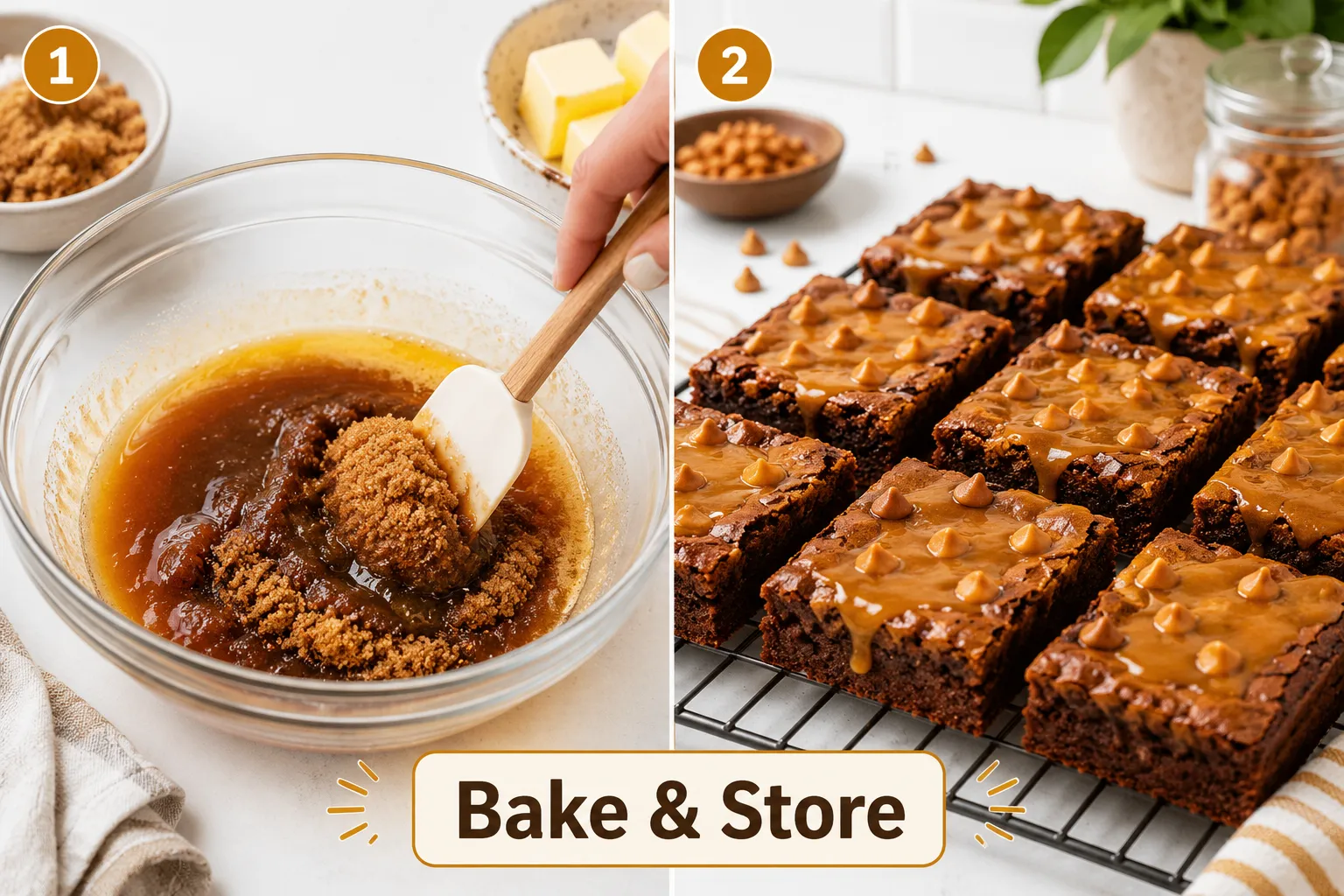 Butterscotch Brownie Ideas for Parties and Events