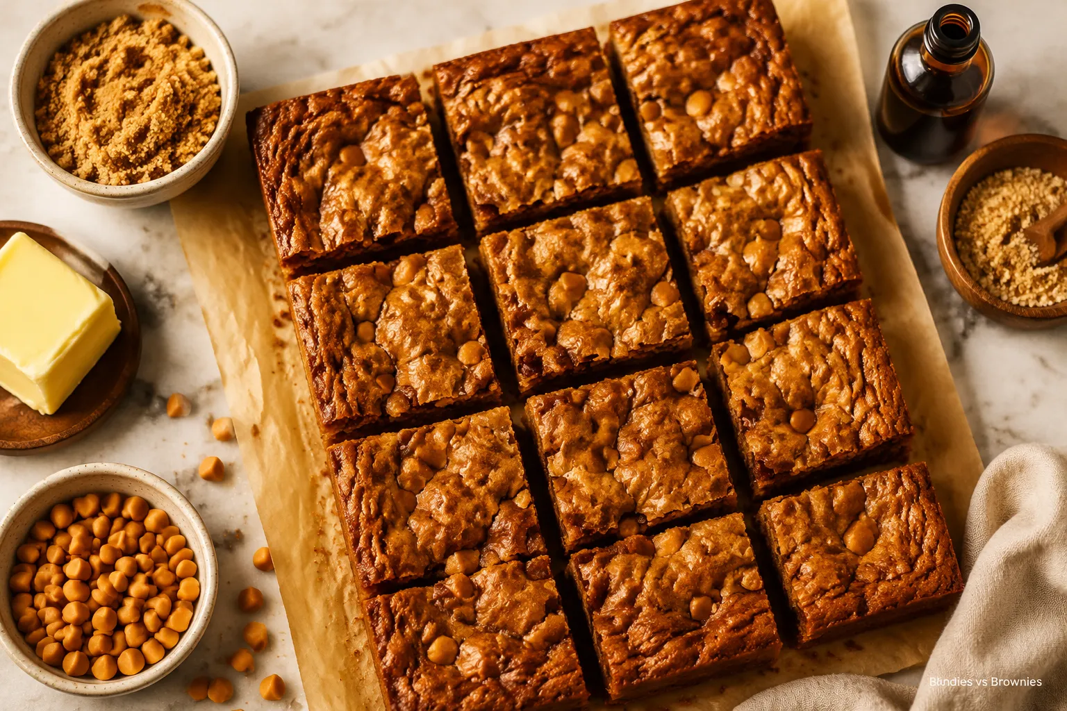 Butterscotch Brownies vs. Regular Brownies: What Is the Difference?