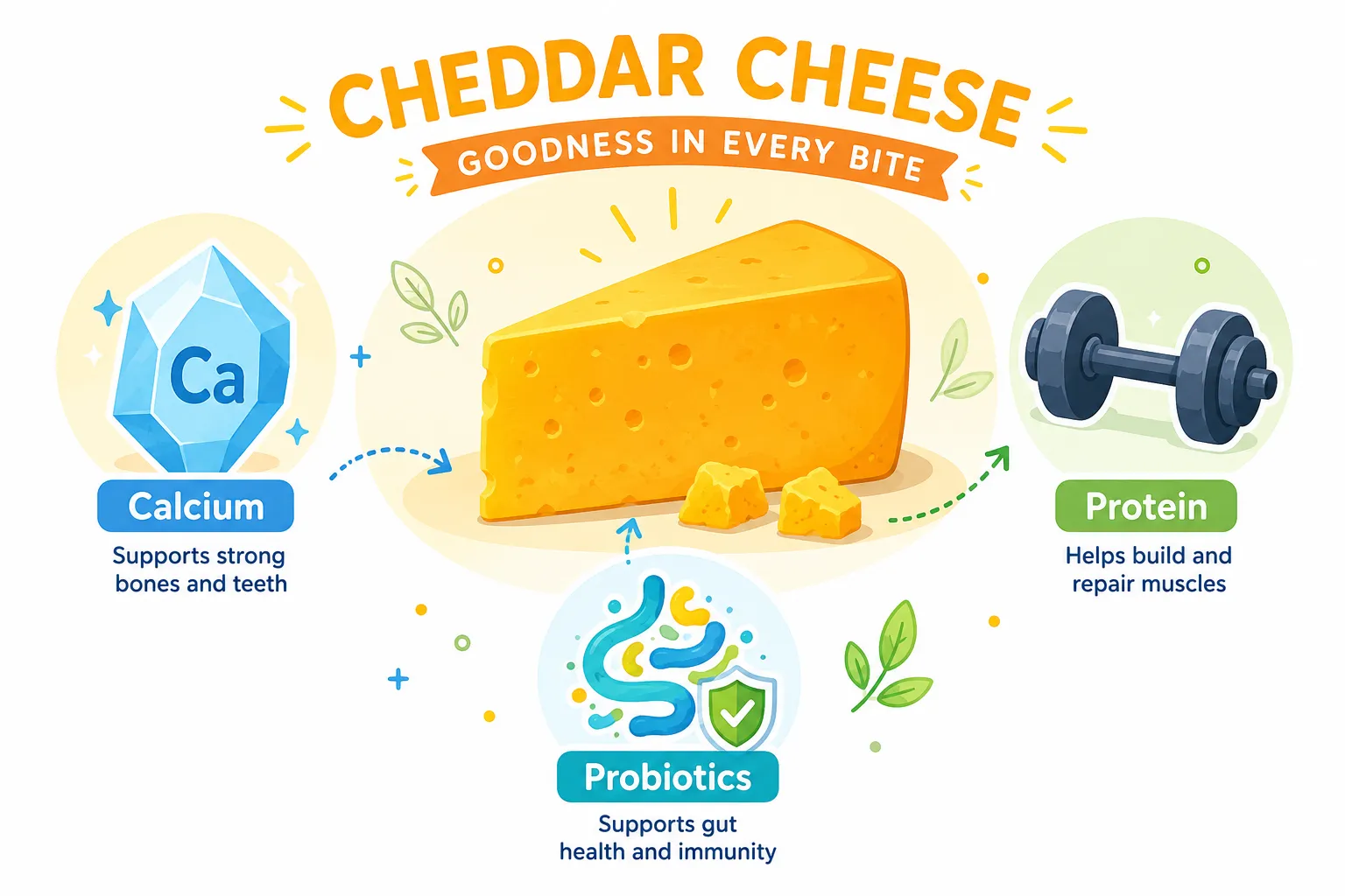 Cheddar Cheese Health Benefits and Nutrition