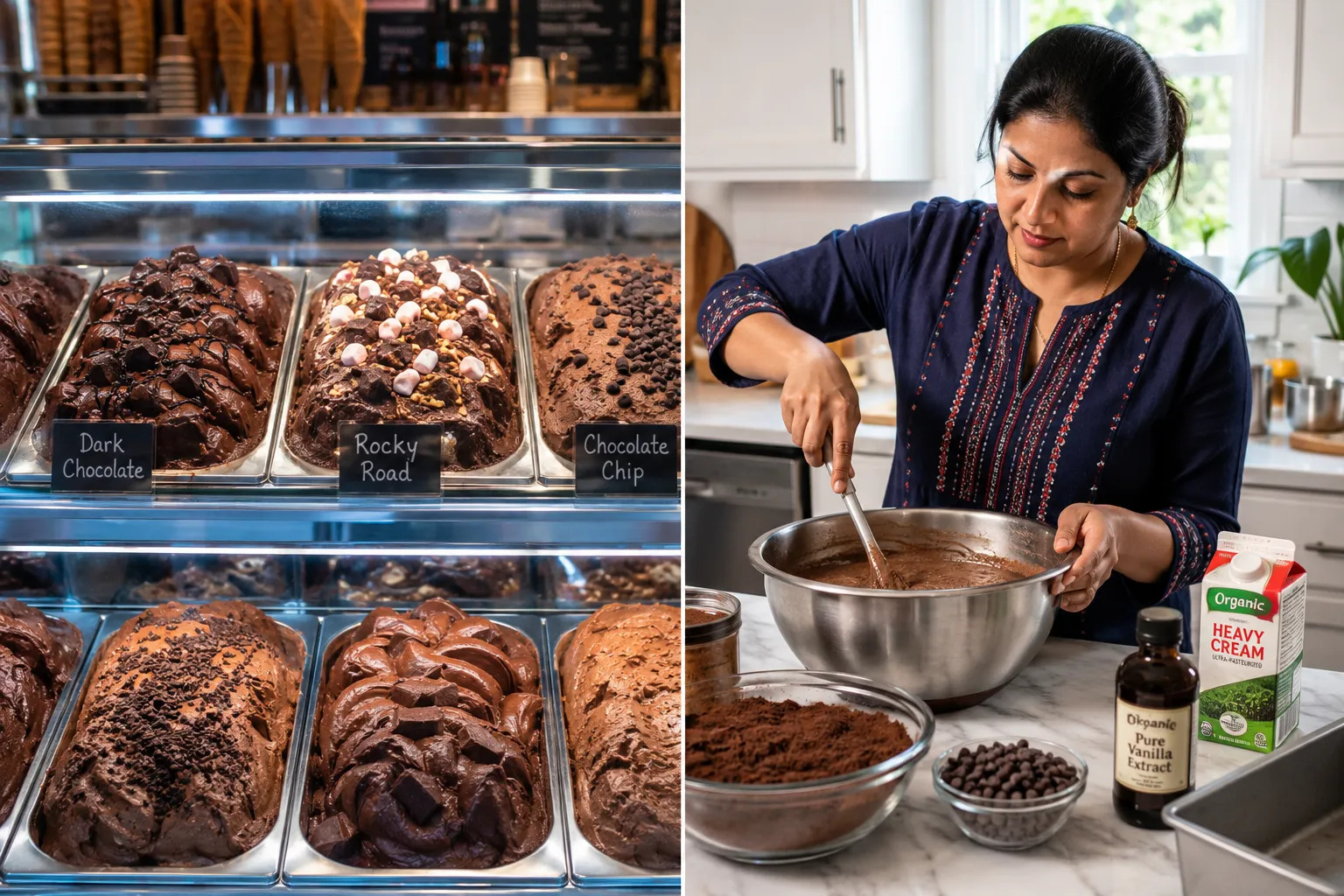 Chocolate Ice Cream vs. Other Ice Cream Flavors