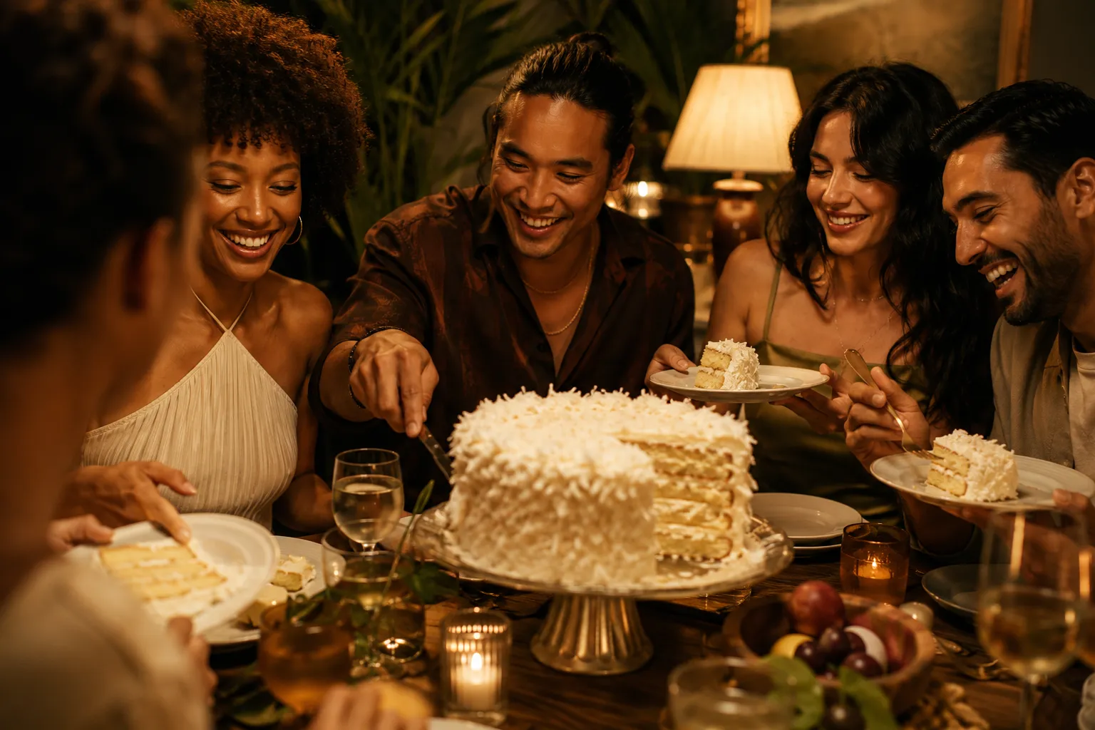 Coconut Torte Decoration Ideas
