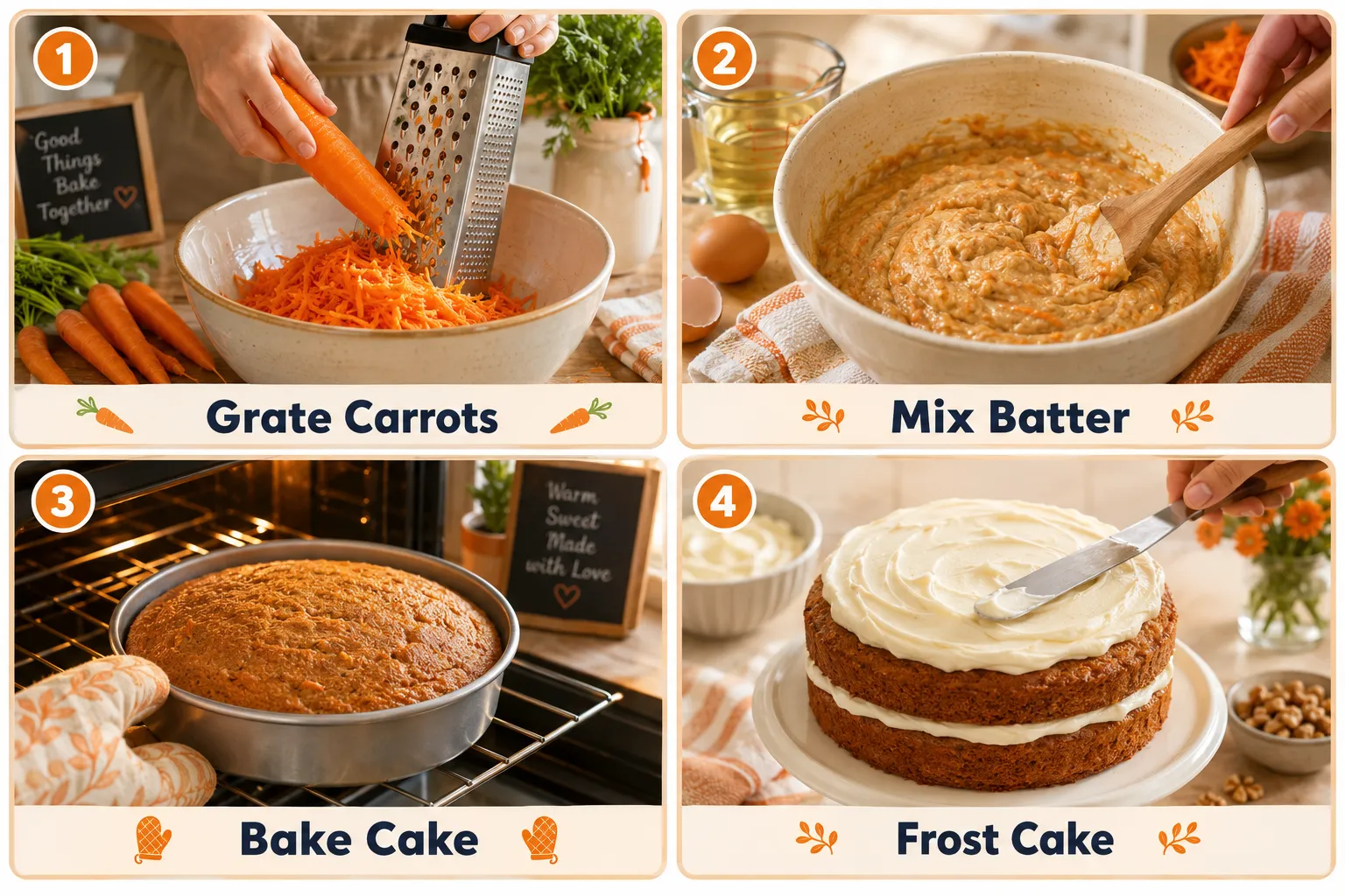 Common Carrot Cake Baking Mistakes