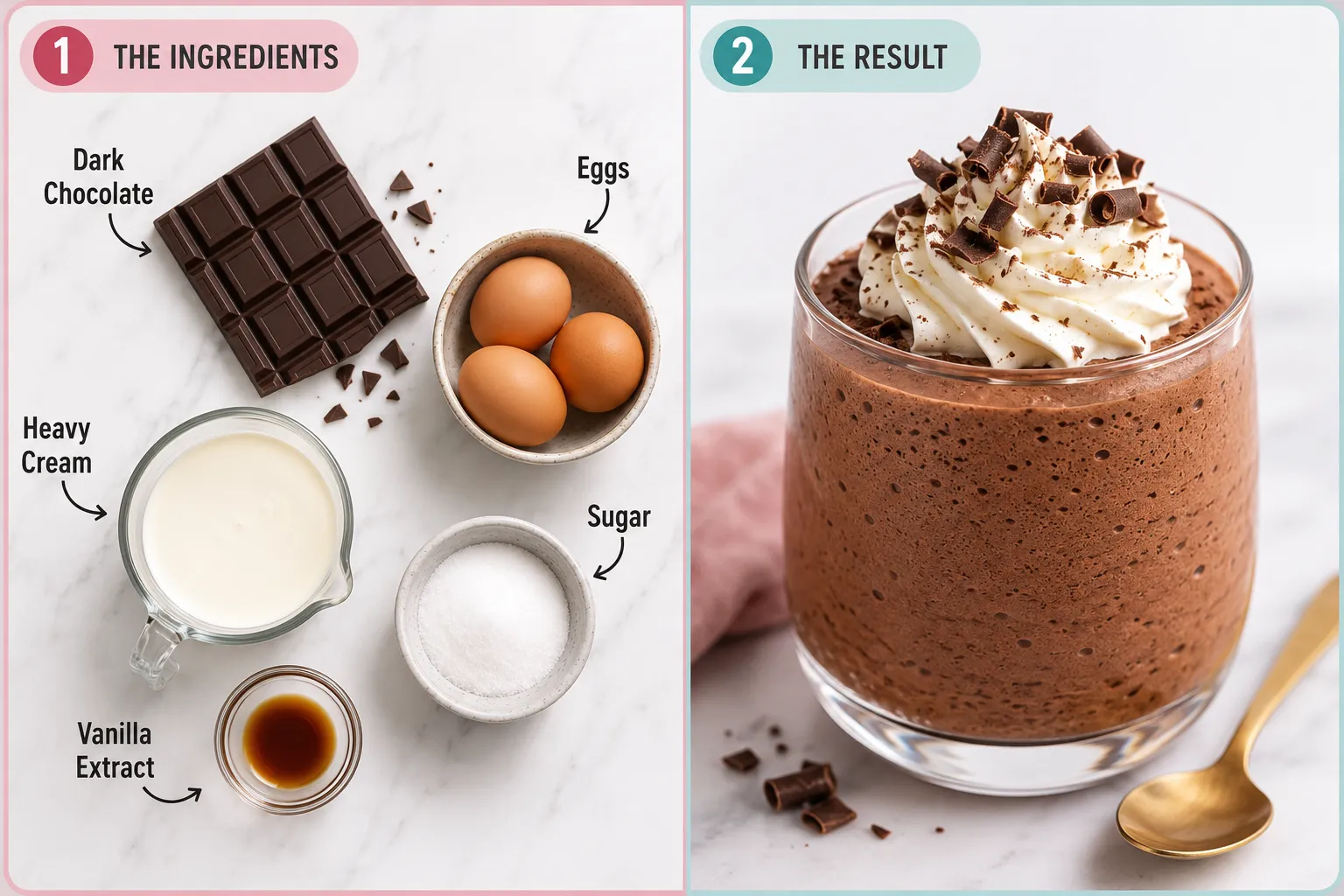 Common Mistakes When Making Chocolate Mousse