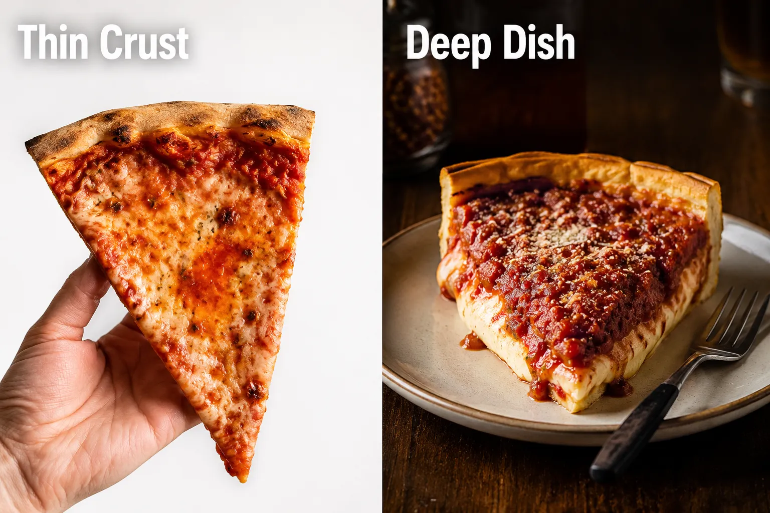 Deep Dish vs. Thin Crust Pizza: Key Differences