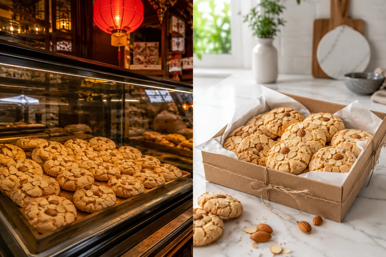 Difference Between Chinese Almond Cookies and Regular Cookies