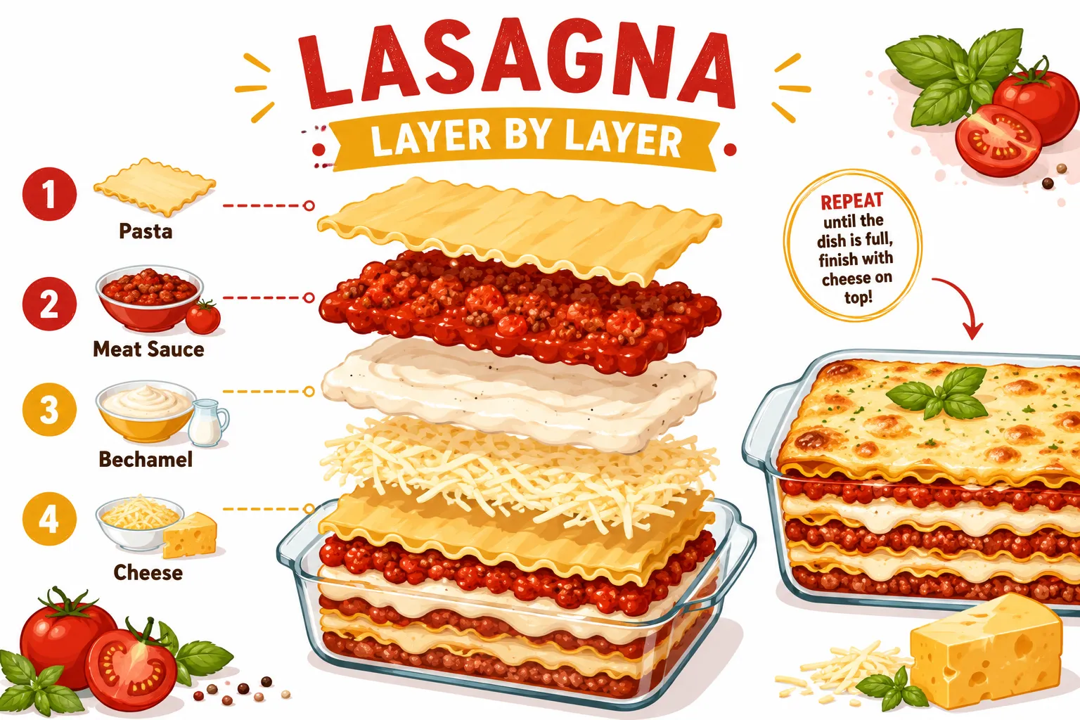 Easy Beginner Lasagna for July 29