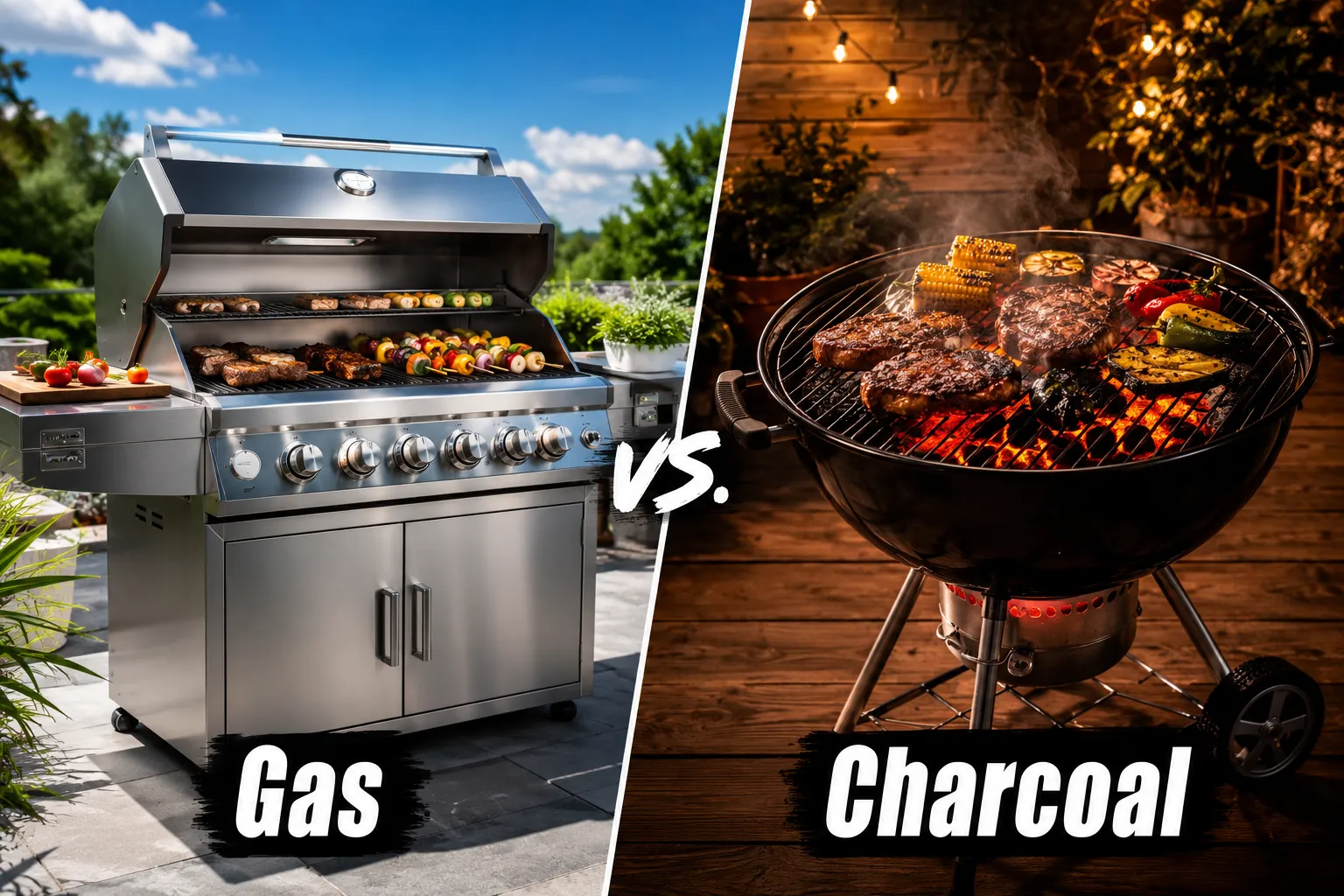 Gas Grill vs. Charcoal for Barbecue: Which Should You Choose?