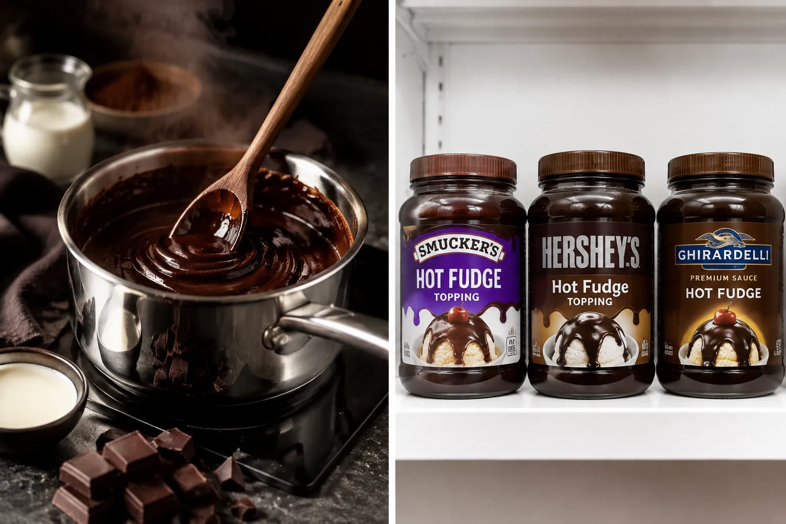 Homemade Hot Fudge vs. Store-Bought: Which Should You Use?