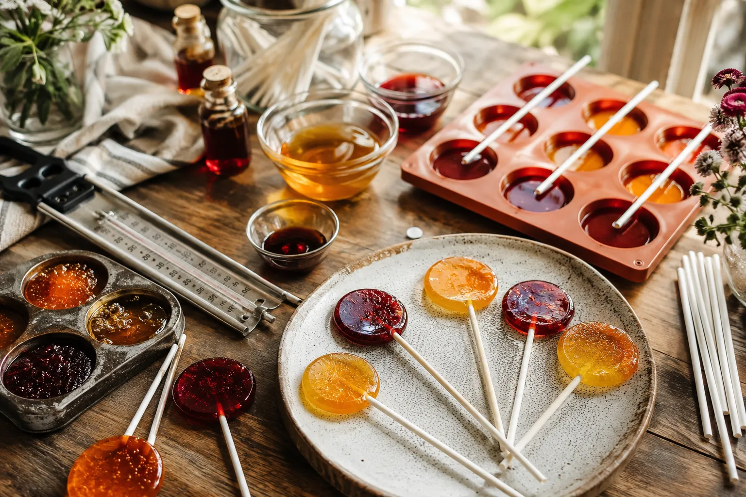 Homemade Lollipop Recipes: How to Make Lollipops at Home