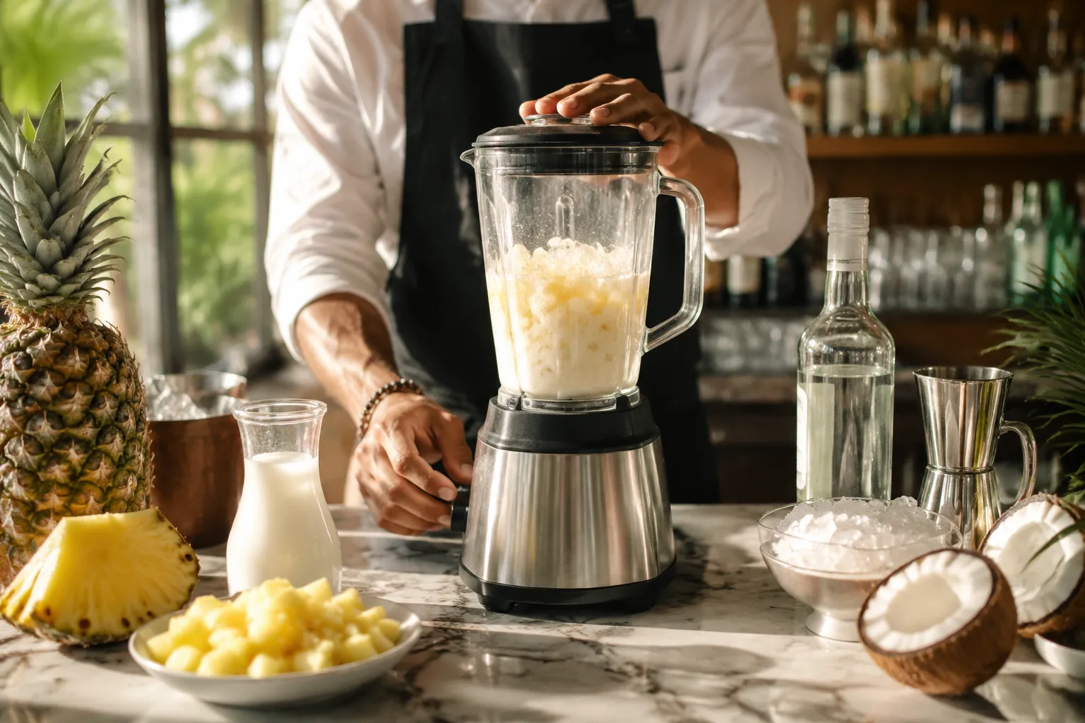 How to Make a Classic Piña Colada at Home