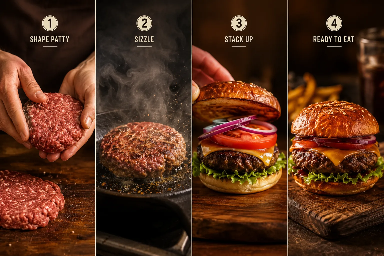 How to Make a Steakburger at Home