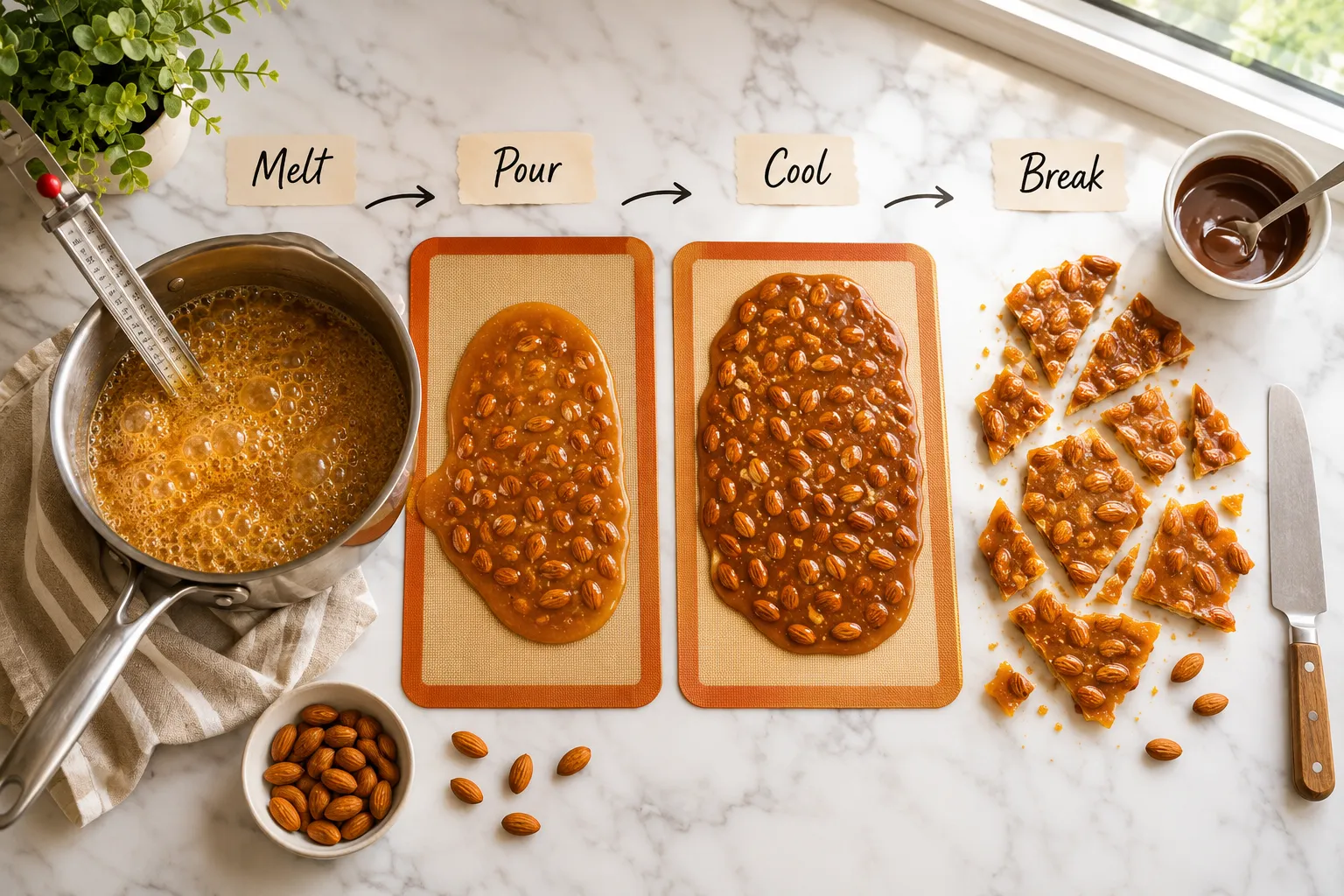 How to Make Almond Buttercrunch at Home: Easy Recipe