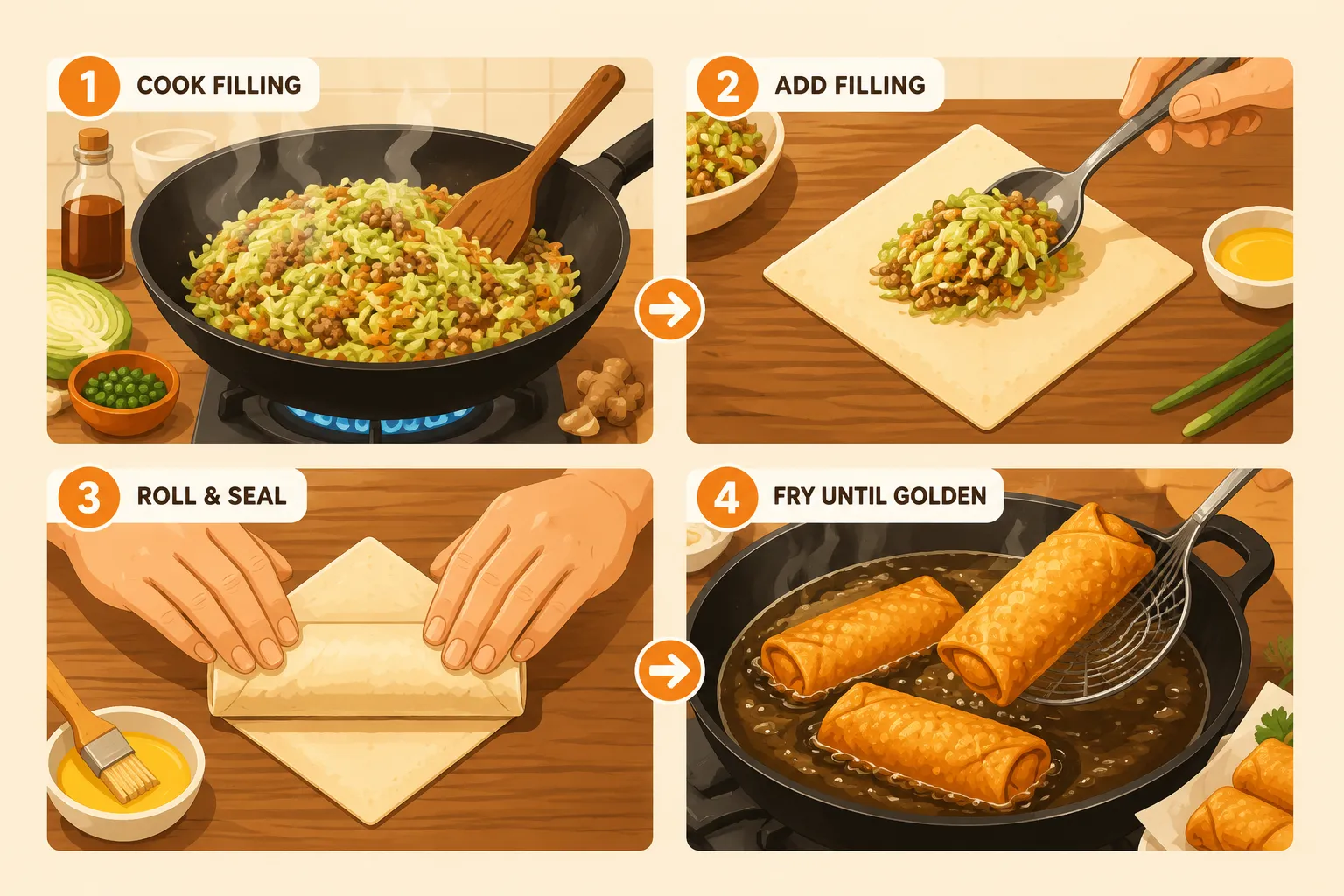 How to Make Crispy Egg Rolls at Home: Best Egg Roll Recipes for National Egg Roll Day