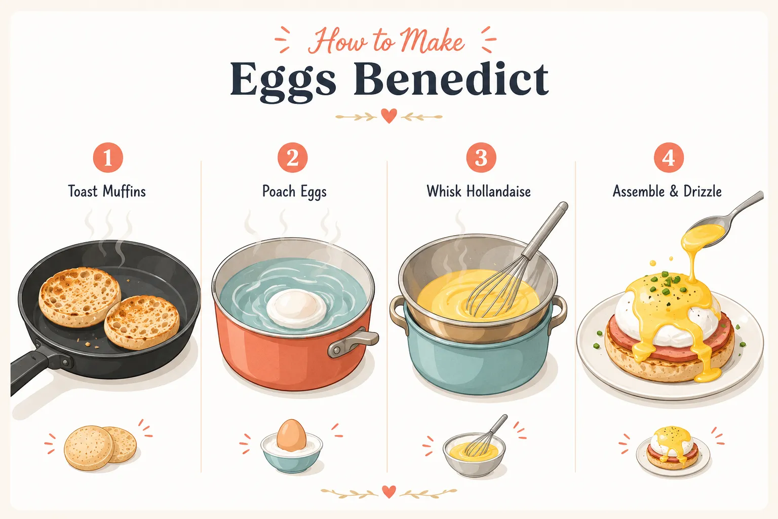 How to Make Eggs Benedict at Home: Best Recipe