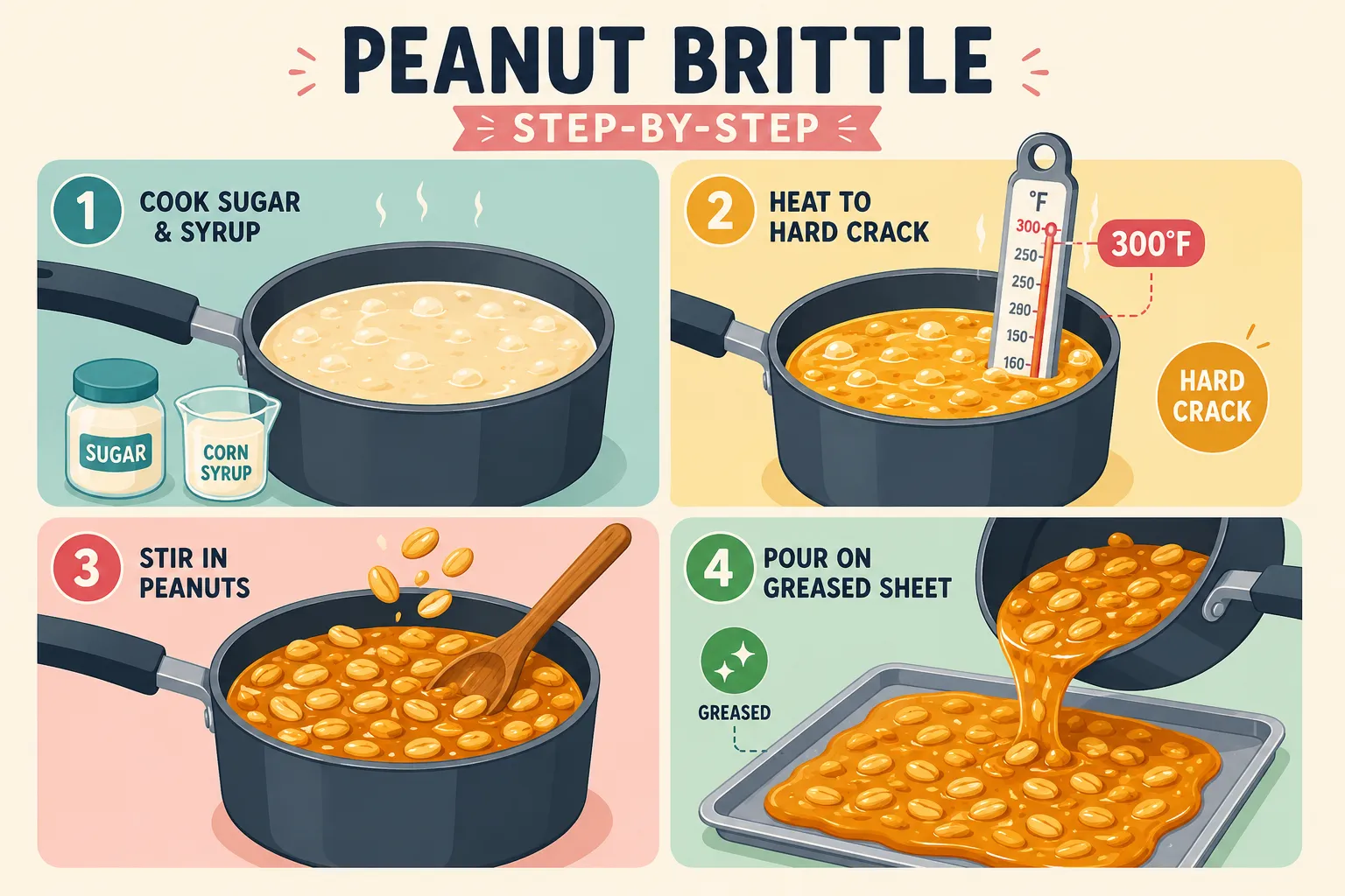 How to Make Peanut Brittle at Home: Best Recipes