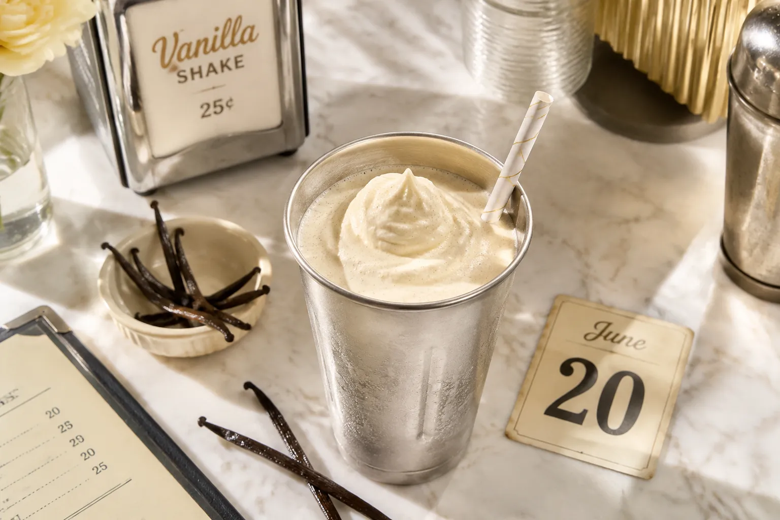 How to Make the Best Vanilla Milkshake at Home