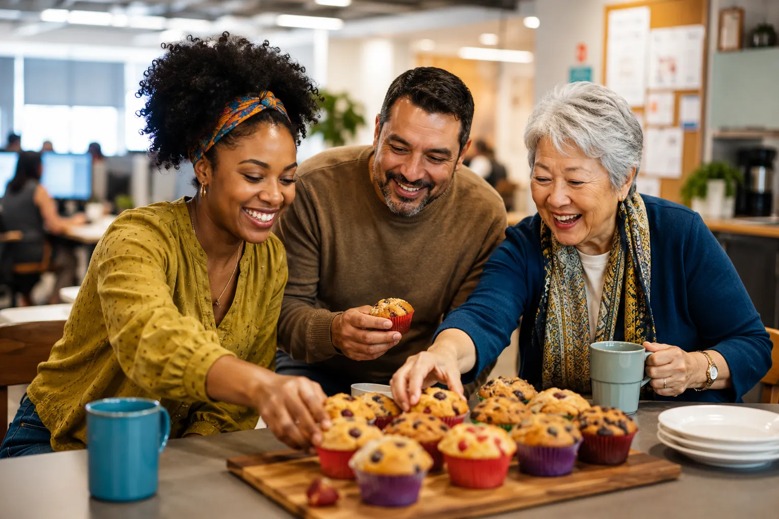 Muffin Day Ideas for Work or School
