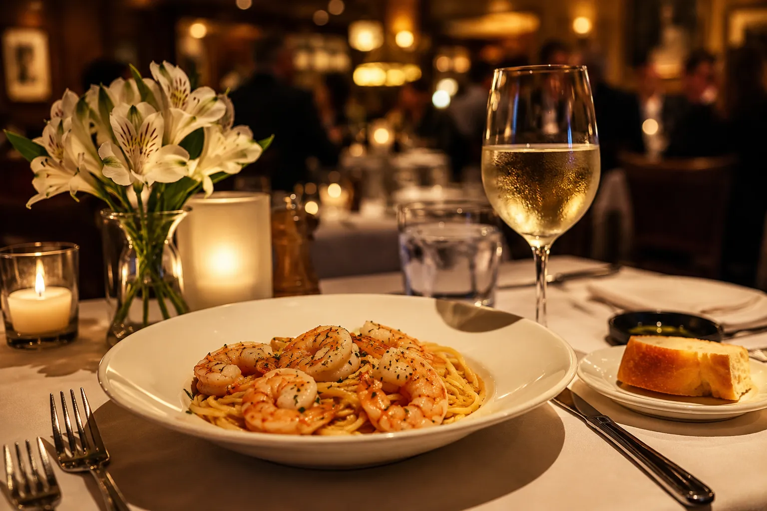 Shrimp Scampi Without Garlic