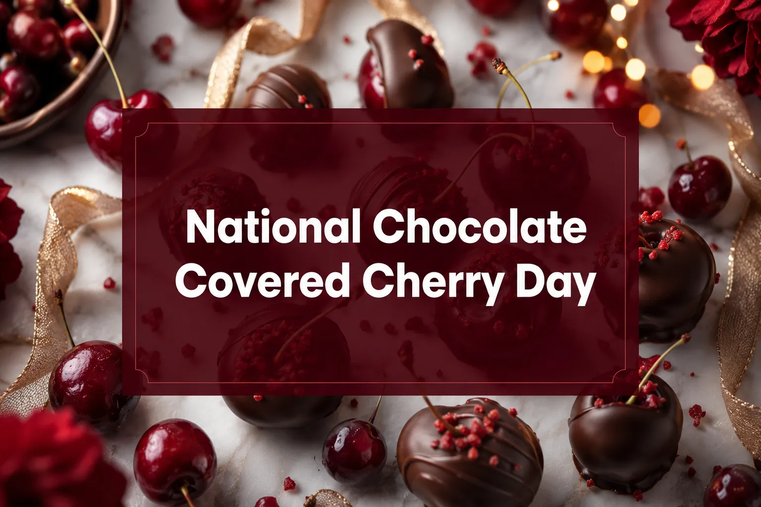 January 3 National Chocolate Covered Cherry Day: Everything You Need to Know