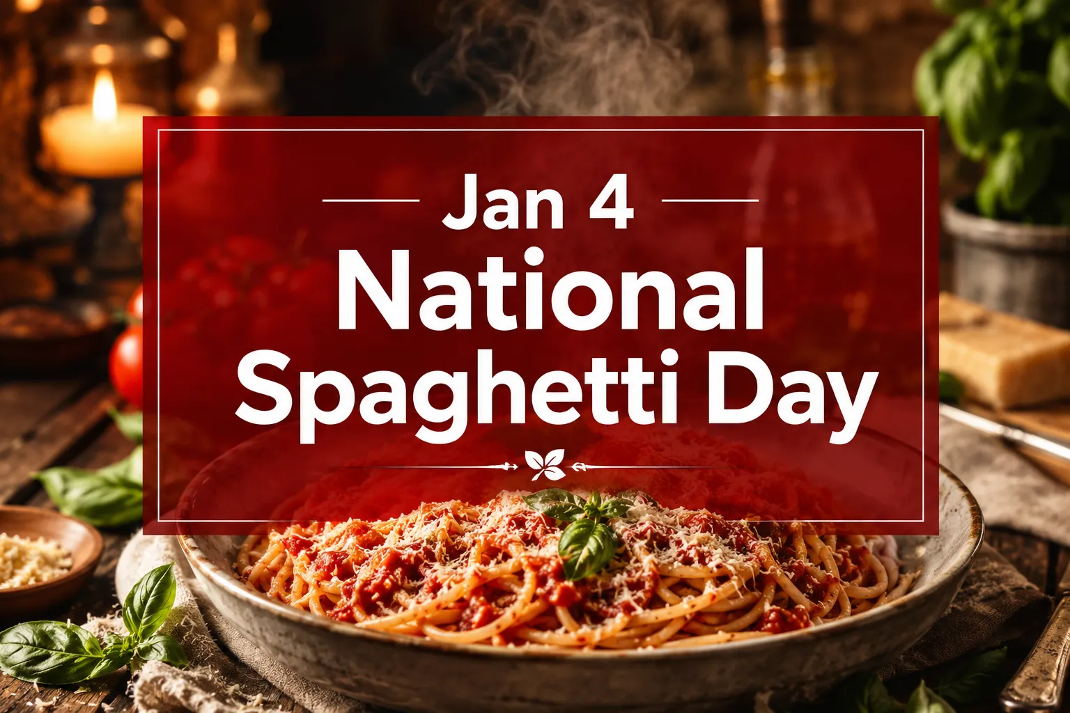 January 4 National Spaghetti Day: History, Traditions & How to Celebrate in 2026