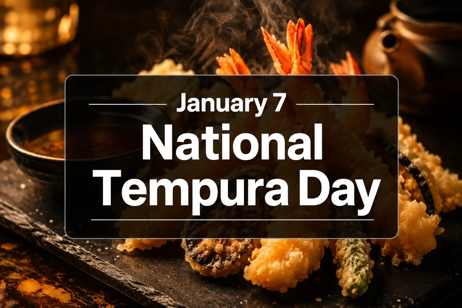 January 7 National Tempura Day: History, Recipes, and How to Celebrate